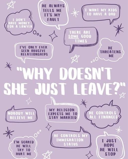 Behind the closed doors of #domesticviolence, the reasons survivors stay are complex. Fear, financial dependency, isolation, and manipulation are just some of the factors that make leaving incredibly difficult.