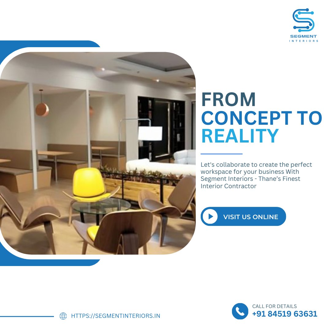 SegmentInterior's tweet photo. Your dream office is just a step away. Our expert team can turn your vision into reality with customized office interiors. Let's collaborate to create the perfect workspace for your business. #CustomOfficeDesign #BespokeInteriors #interiorstyling #OfficeDesign #ProductivityBoost https://t.co/vixtkPonub