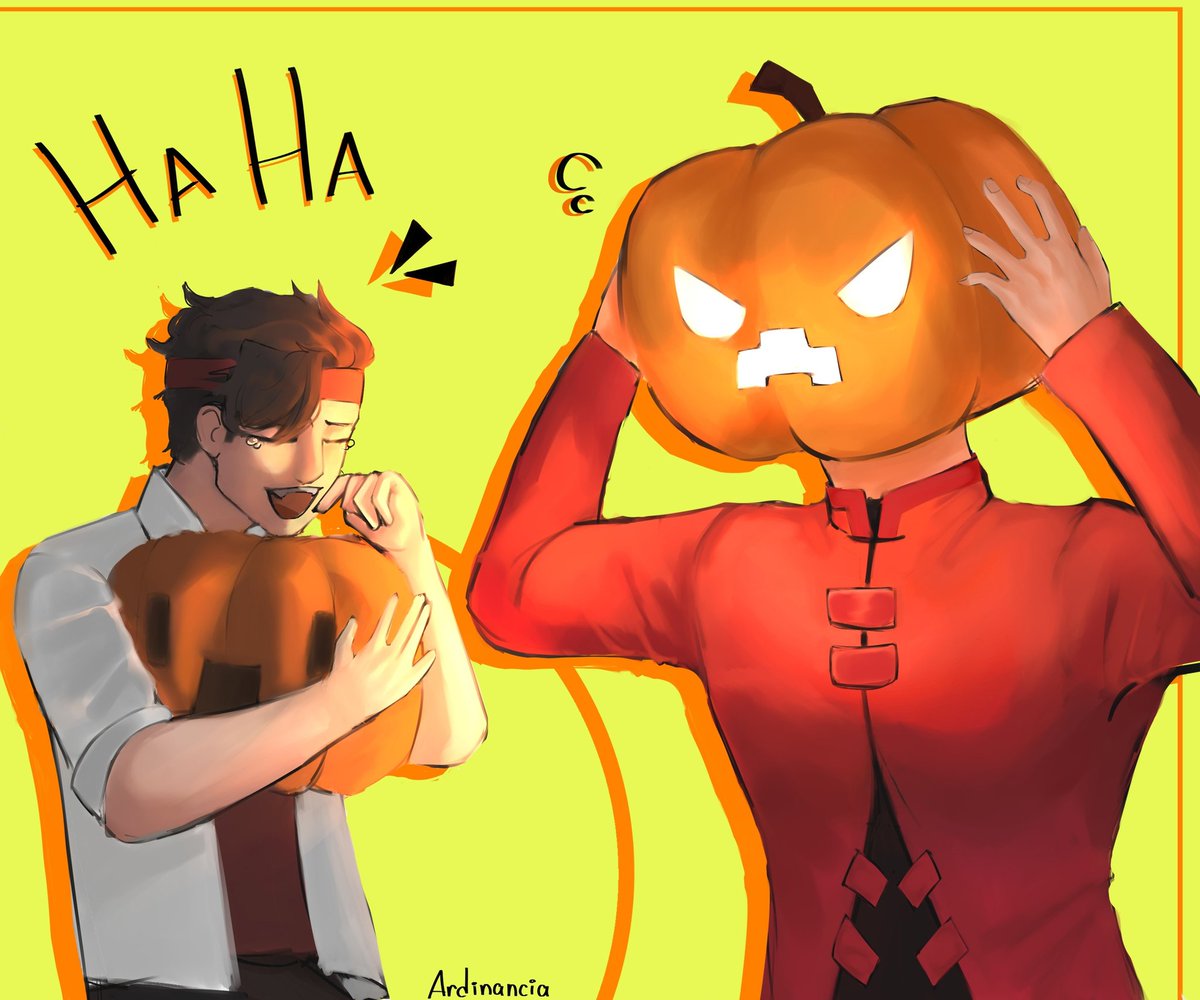 Happy Halloween 🎃 
#LMKfanart #MonkieKid #Halloween