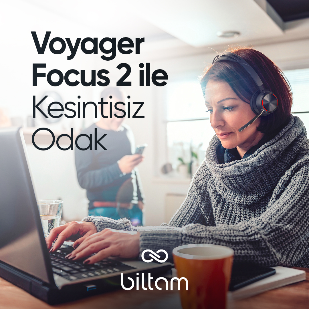 biltamlife's tweet photo. Şimdiye kadarki en iyi gürültü azaltma çözümü, stereo ses özellikleri ve rahat kafa bandıyla Voyager Focus 2, kesintisiz odak ve güçlü iletişim sağlar.

#Biltam #BiltamLife #bilgiteknolojileri #teknolojiçözümleri #Poly #kulaklık #kablosuzkulaklık https://t.co/nZalQrGwxr