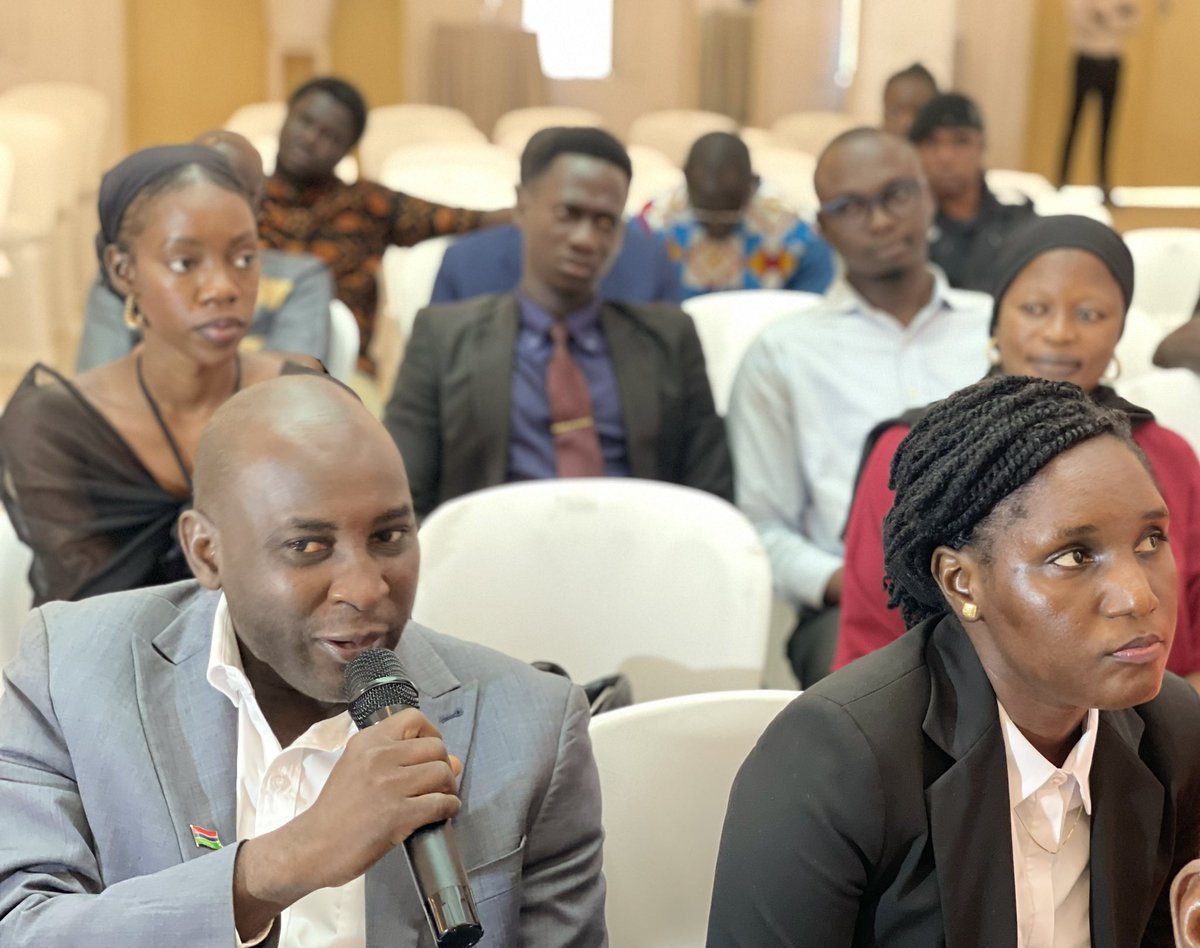 UNDP_TheGambia's tweet photo. 📣 Presentation of The Gambia's Responsive &amp; Accountable Transition initiative by Gov’t of The 🇬🇲 in collaboration with @EU &amp; @UNDP. This initiative with a budget of €9️⃣mil funded by @EUinTheGambia, aims to strengthen #Gambia's democratic transition &amp; safeguard #HumanRights https://t.co/M0ZmjCLfxY