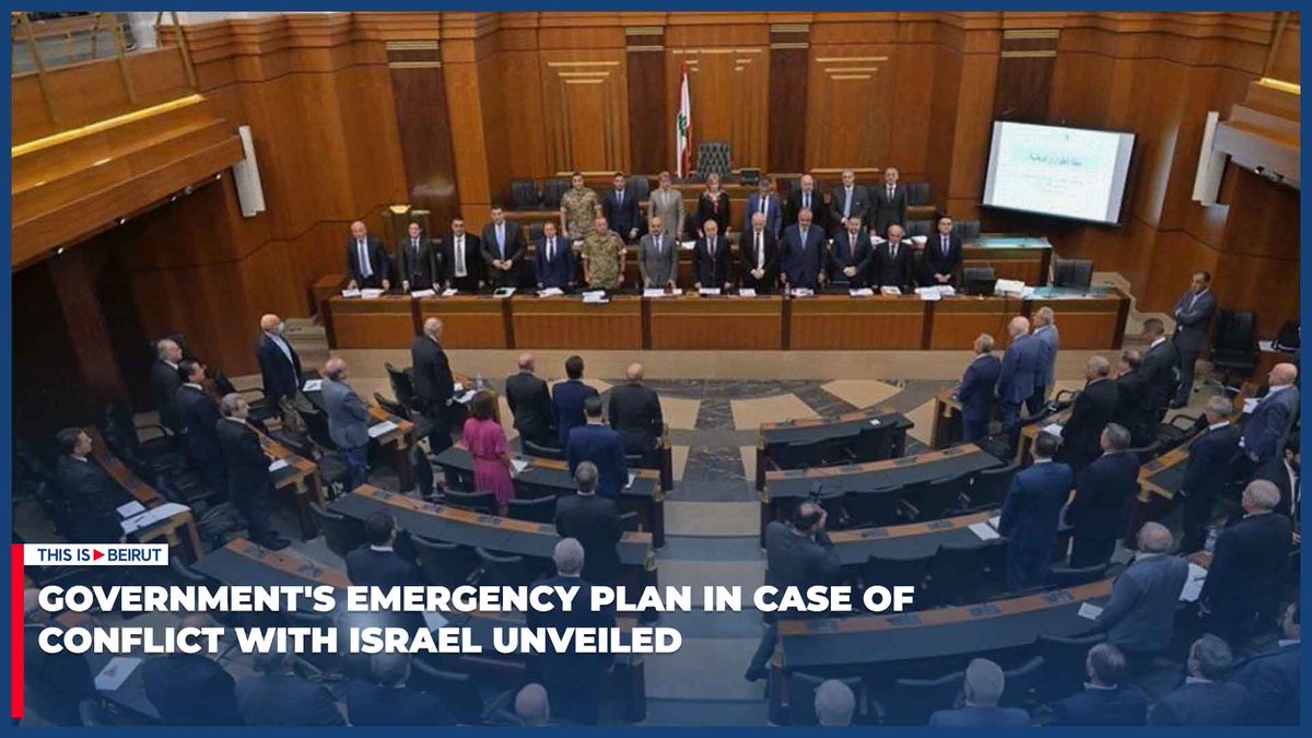 #Lebanon

The Lebanese government's disaster and risk management unit unveiled a national #emergencyPlan on Tuesday aimed at #safeguarding the #Lebanese population from the consequences of a potential #Israeli attack.

thisisbeirut.com.lb/lebanon/192587