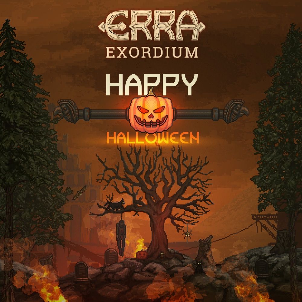 Happy Halloween Dear Gamers!

We've got 10% discount on our game. Feel free to check it out!

Also share your discounts under this post, so we can find more cool games.

#HappyHalloween #Indiegames #dieselpunk #gaming #videogames

store.steampowered.com/app/1224030/Er…