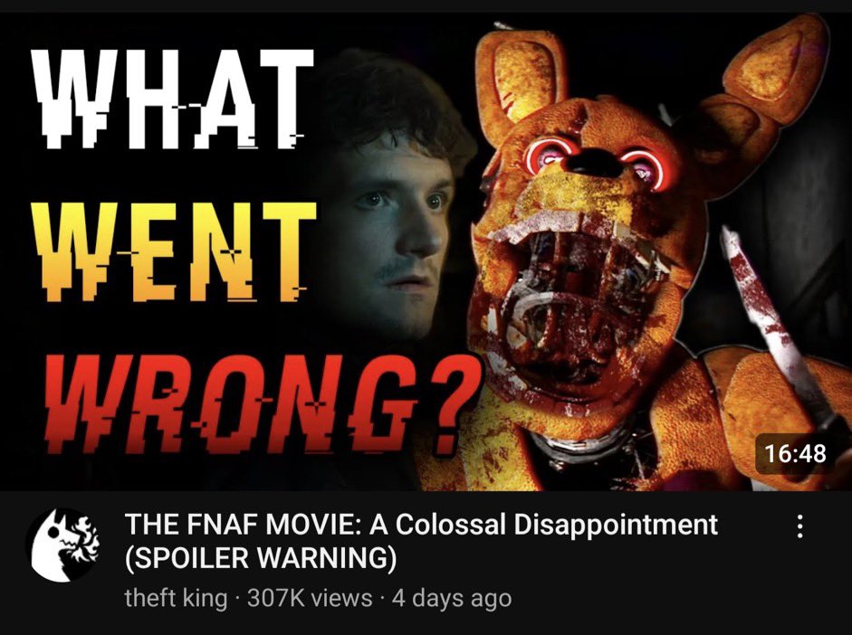 MaricCraft's tweet photo. I thought the FNAF community shunned you, banished you, @/TheftKing2.
You ain’t Afton, bro. Stop trying to come back.
#FNAFMovie #FNAF #TheftKing https://t.co/kcMqPmjUNC