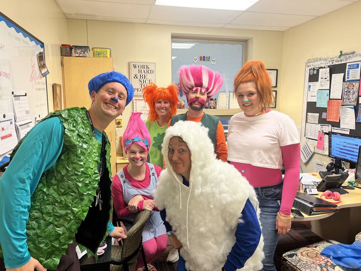 Julie Arnold (@hamilton_instr) on Twitter photo I had meetings this morning <a href="/Hamilton_HLE/">Highland Elementary</a> and ran into this team of Trolls! All in for the staff and students! Enjoyed the laughs and positive vibes!
<a href="/beccaware/">Rebecca Ware</a> <a href="/MrsWagonfield/">Megan Wagonfield</a>
<a href="/RyanBrittonEdu/">Ryan Britton</a> <a href="/EllieLawsonEDU/">Ellie Lawson</a> I had meetings this morning <a href="/Hamilton_HLE/">Highland Elementary</a> and ran into this team of Trolls! All in for the staff and students! Enjoyed the laughs and positive vibes!
<a href="/beccaware/">Rebecca Ware</a> <a href="/MrsWagonfield/">Megan Wagonfield</a>
<a href="/RyanBrittonEdu/">Ryan Britton</a> <a href="/EllieLawsonEDU/">Ellie Lawson</a>