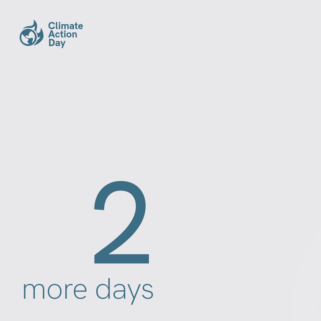 2 more days! Which speakers are you excited to hear from? #ClimateActionDay climateactionday.net/speakers.html