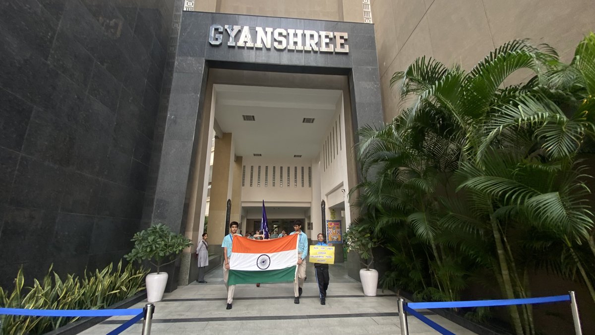 To celebrate Rashtriya Ekta Diwas and commemorate the birth anniversary of Sardar Vallabhbhai Patel, a Unity Run was organized at Gyanshree School. Sardar Vallabhbhai Patel was the architect of national integration of independent India.