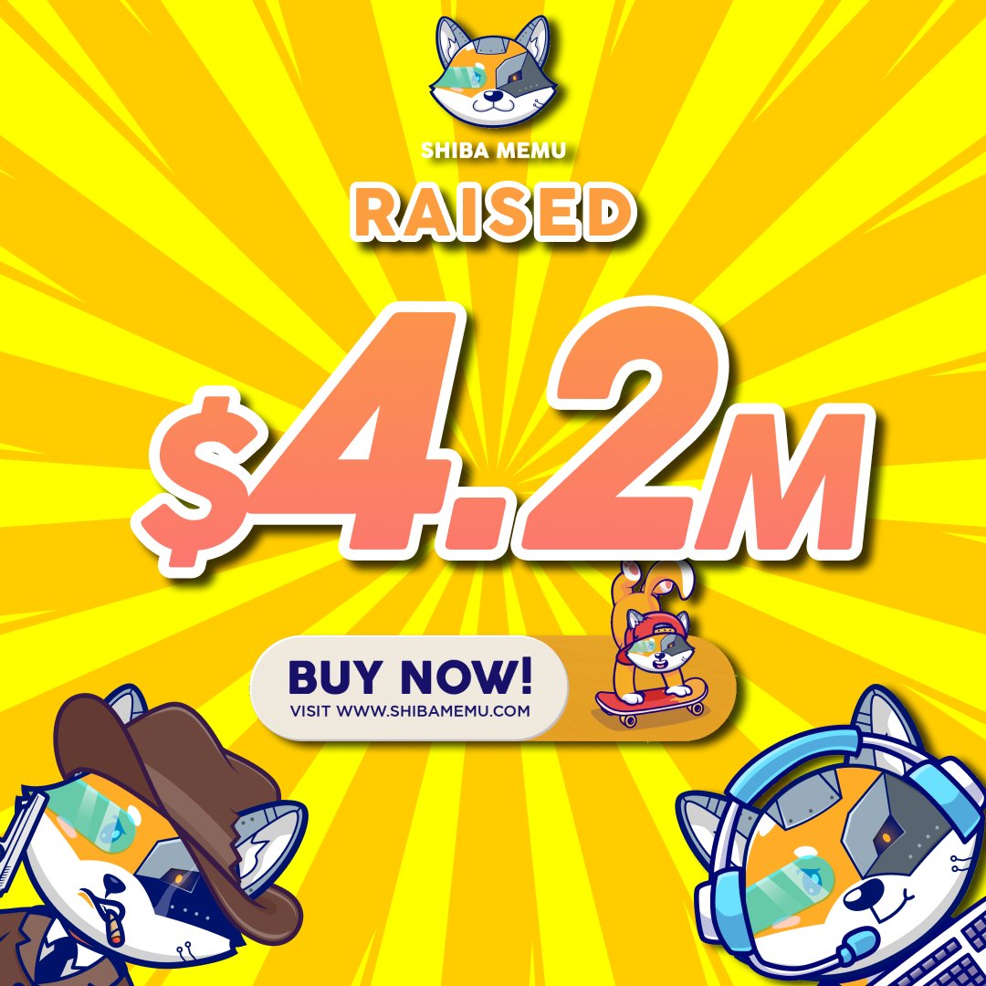 😱🚀 $SHMU PRESALE SOARS PAST $4.2 MILLION! 😱🚀

Prepare for a remarkable journey as the #MemuMafia  evolves into an unstoppable powerhouse! 💪🏼

What's in store? Get ready to harness the potential for substantial gains! 👀

🌠 SECURE YOUR $SHMU NOW: bit.ly/3NSuxhp