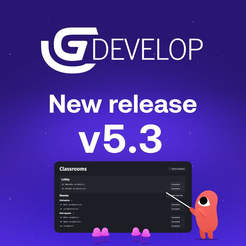 GDevelop - Free and Easy HTML5 Game Engine