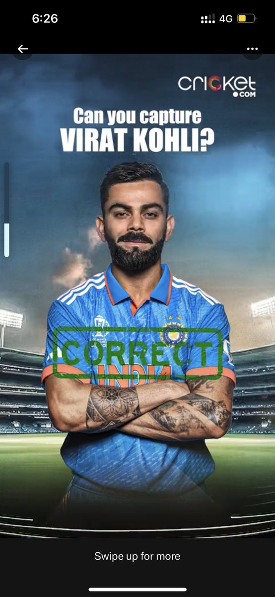 ELmedicco's tweet photo. @weRcricket https://t.co/fPoR8EnmbA