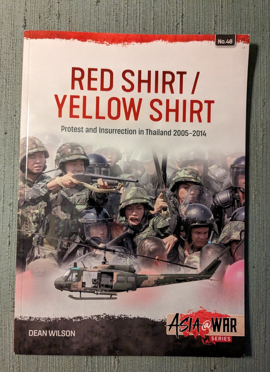 MartinKoenigsb2's tweet photo. Jiminy Biscuits - the Mailman delivered!! Gotta get reading right away!! #WhatAreYouReading #BookReviews #21stCenturyHistory #MilitaryHistory #ThaiHistory #SiameseHistory #PostColdWarHistory #PoliticalUnrest #RecentHistory #WargameResearch #RedShirtYellowShirt @USAS_WW1 https://t.co/npYsYAkL83