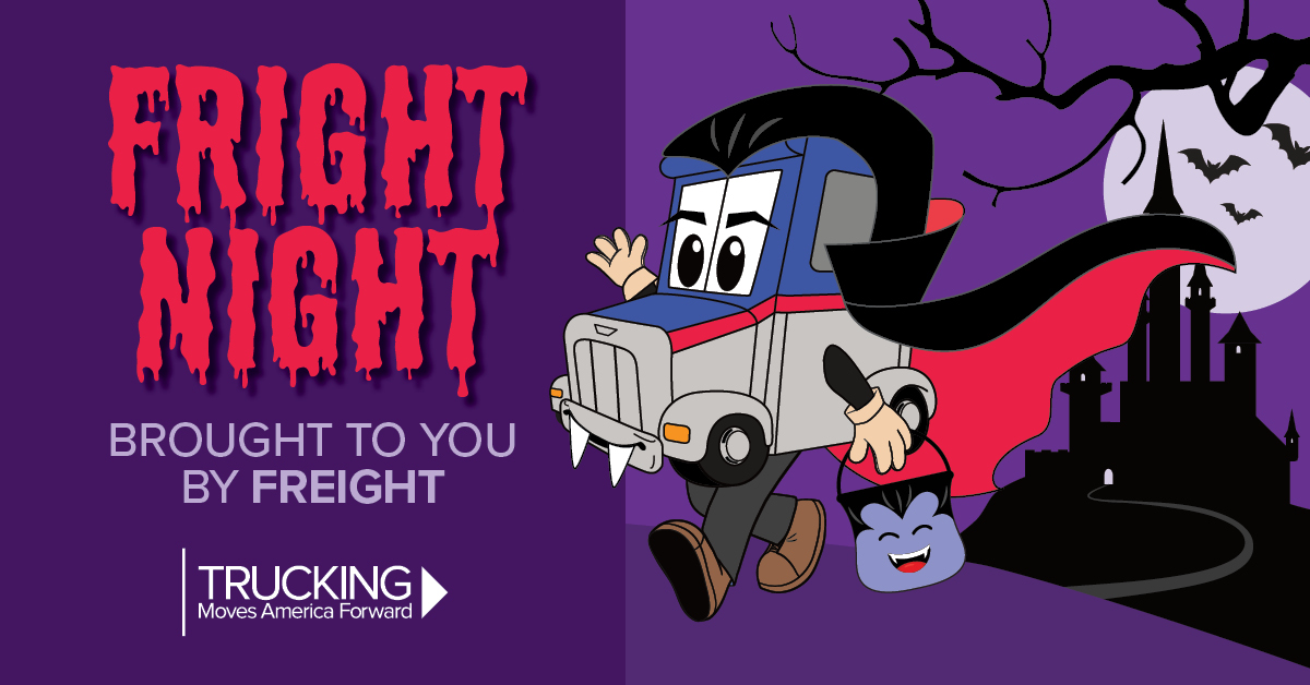 This is a holiday that you can really sink your teeth into! It would be frightening without trucking! 🎃 #HappyHalloween #ThankATrucker