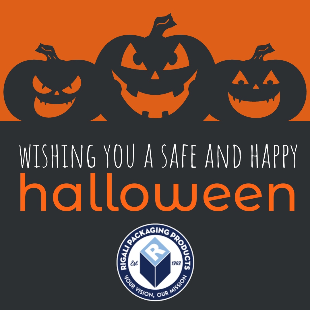 Happy Halloween from Rigali Packaging Products! 
…..
#rigalipackaging #custompackaging #pumpkinseason #halloweentime #happyhalloween #trickortreat