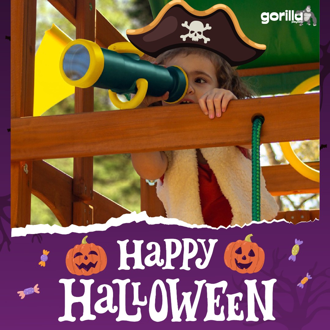 We at Gorilla Playsets wish you a fantastic Halloween filled with family fun! 🎃🍂  #GorillaPlaysets
