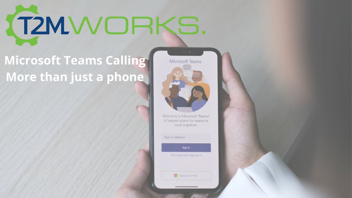 T2MWorks's tweet image. Take advantage of the rich calling and chat capabilities with seamless integration into your existing telephone system. Get started now with T2M Works #MicrosoftTeams Phone and see how easy it is! #DirectRouting #BusinessGrowth #CallExperience
t2mworks.com