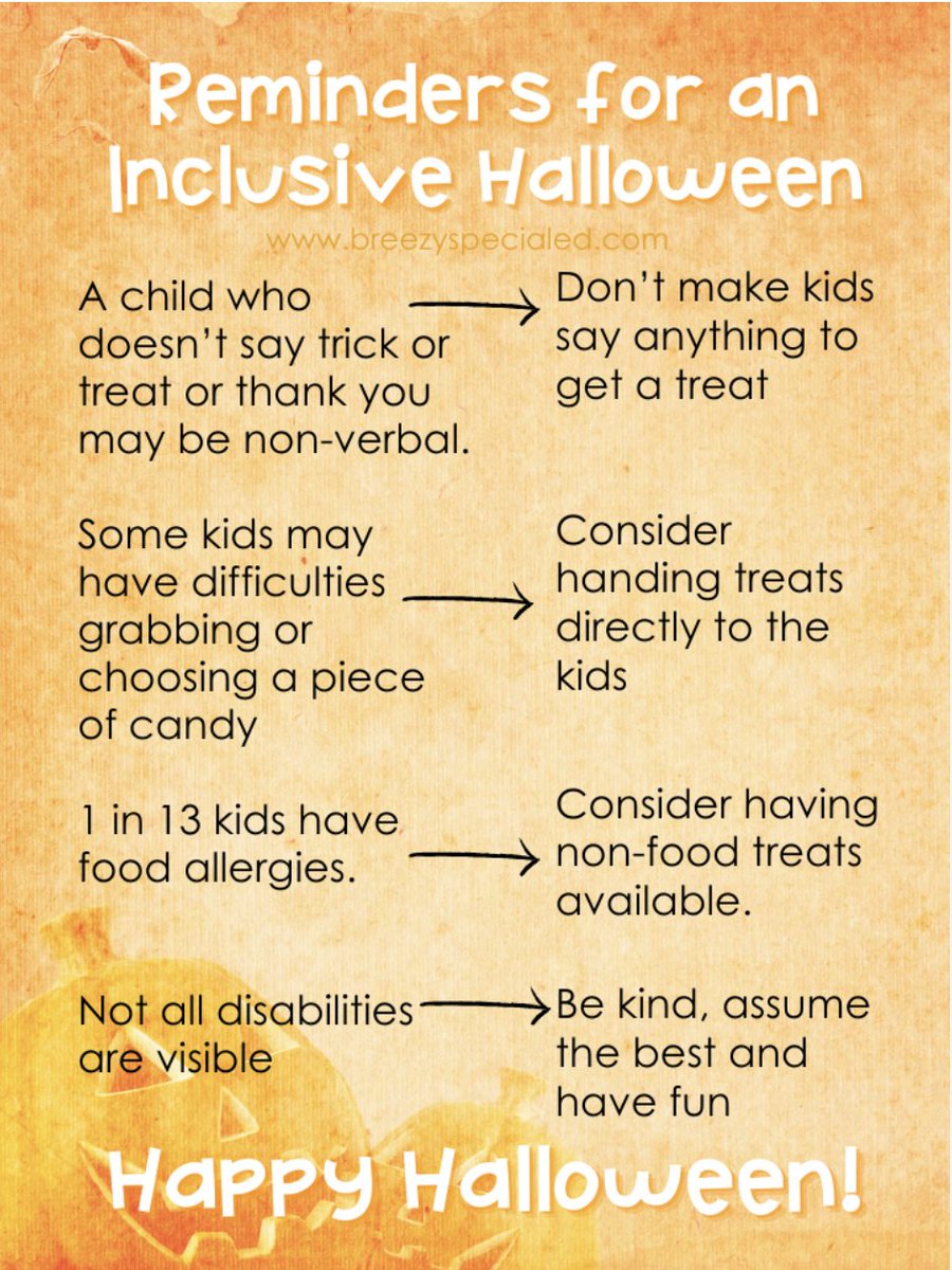 tn_transition's tweet image. Happy Halloween! 🎃 If you&apos;re celebrating by handing out treats tonight, check out the reminders below and remember that Halloween is for everyone!