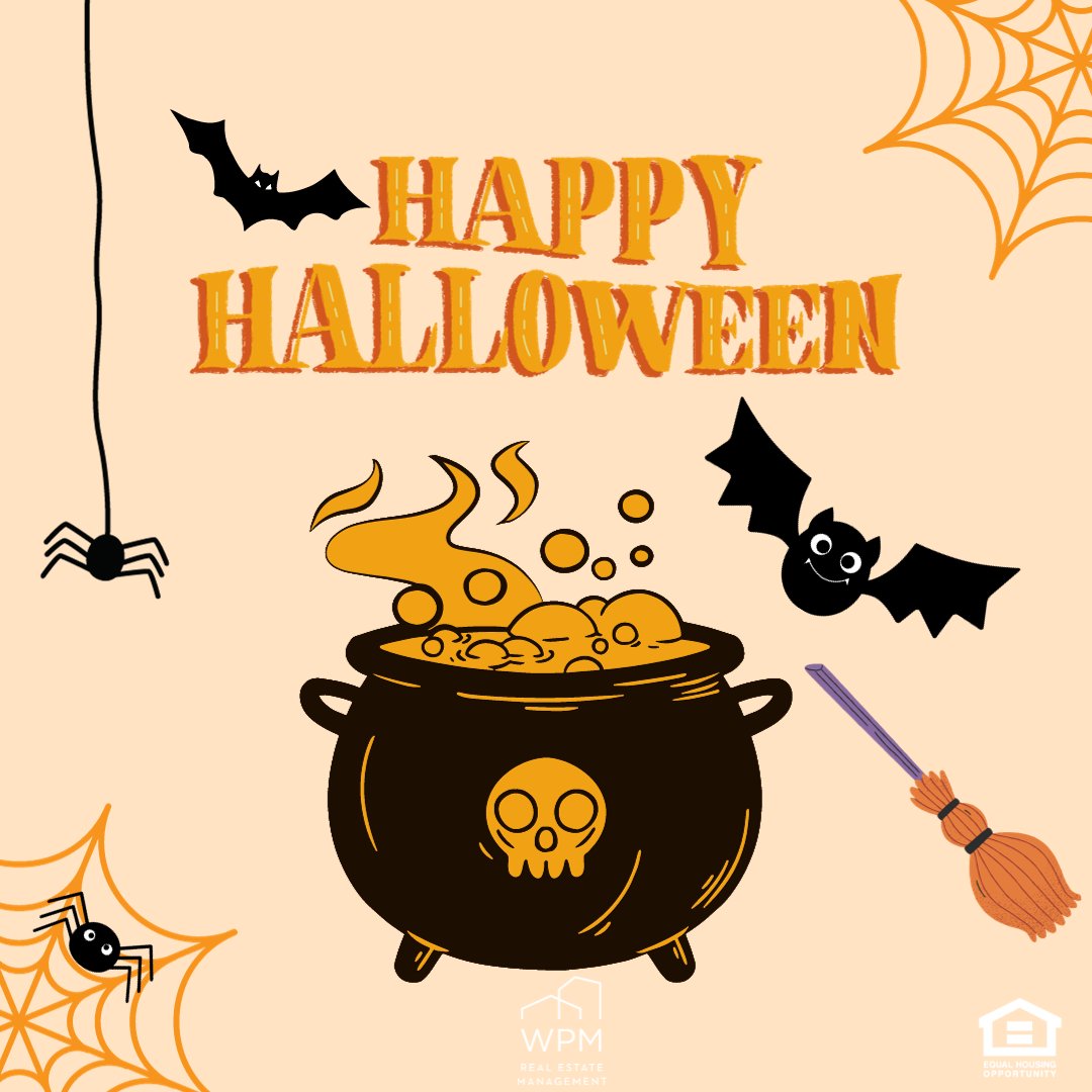 Happy Halloween 🎃 from all of us at WPM Real Estate Management! 👹👻🍬

#WPMRealEstate #WherePeopleMatter #Apartments #ForRent #ApartmentFinder  #TrickOrTreat #HappyHalloween #Halloween2023