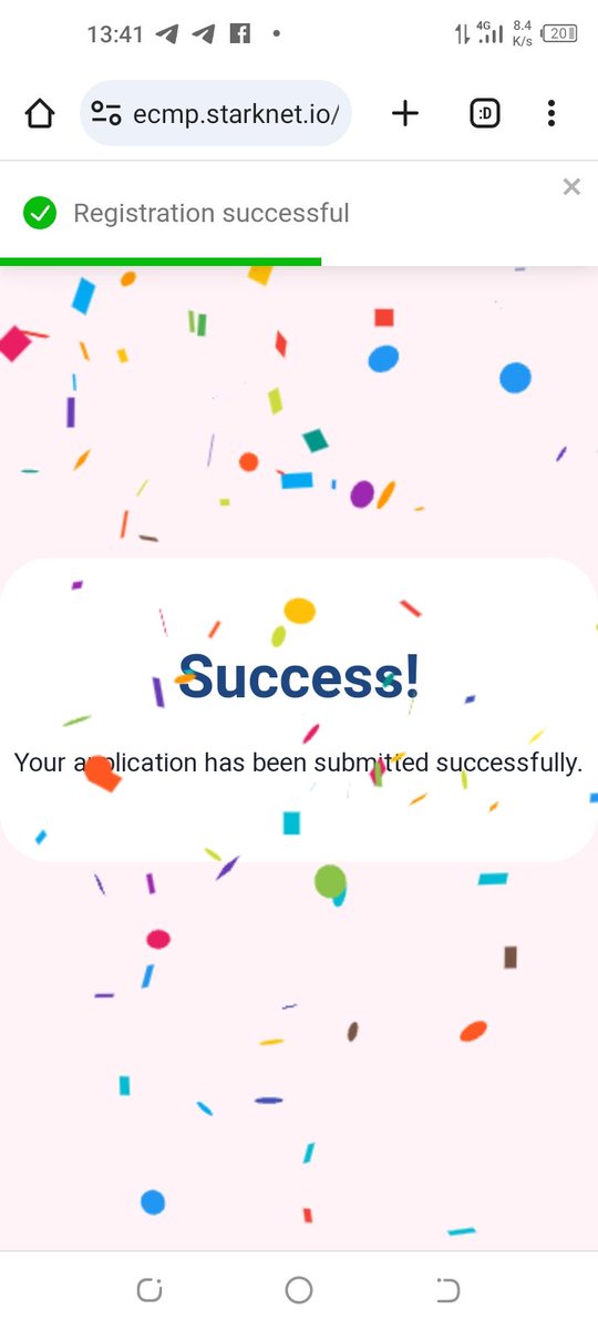 CryptoShowRoom1's tweet photo. Just submitted my application for the @Starknet early community member program, make sure you submit yours as well. Don't fade this guys
#CryptoNews #cryptoupdate #STRK #Airdrops https://t.co/X6NzmTm6b6
