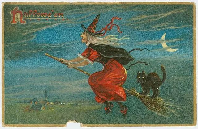 👻 Happy Halloween from NHD! 🎃 Image: The New York Public Library. Mid-Manhattan Library. Picture Collection.