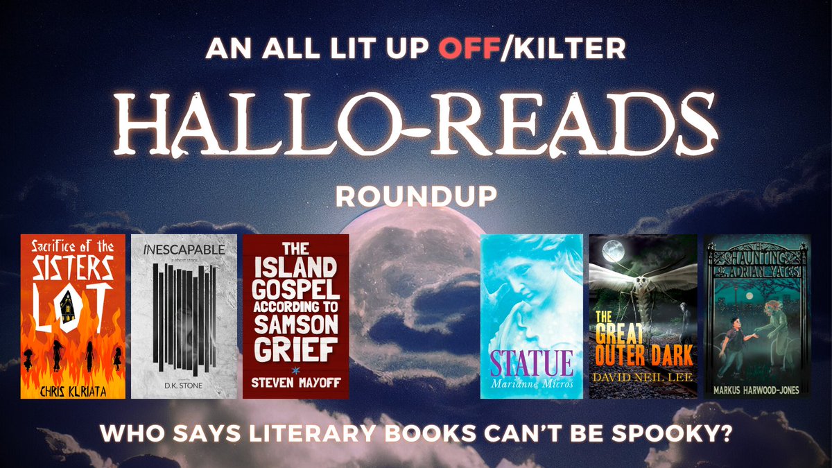 #HappyHalloween! The truly frightful thing would be not celebrating with books; which is why we've rounded up six great adult and YA novels (and matched them with your fave scary films). alllitup.ca/off-kilter-a-h…