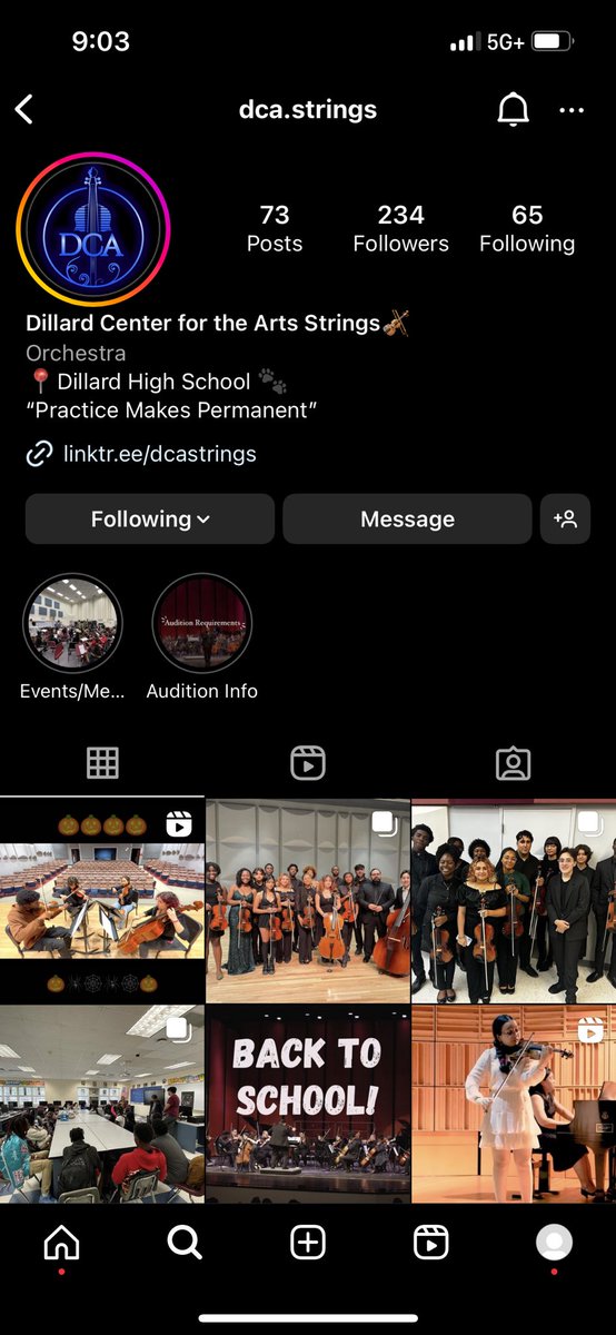 Happy Halloween🎃! Be sure to follow our Instagram @ dca.strings for a Halloween performance video. Have a safe holiday, and stay tuned for some upcoming news 😉