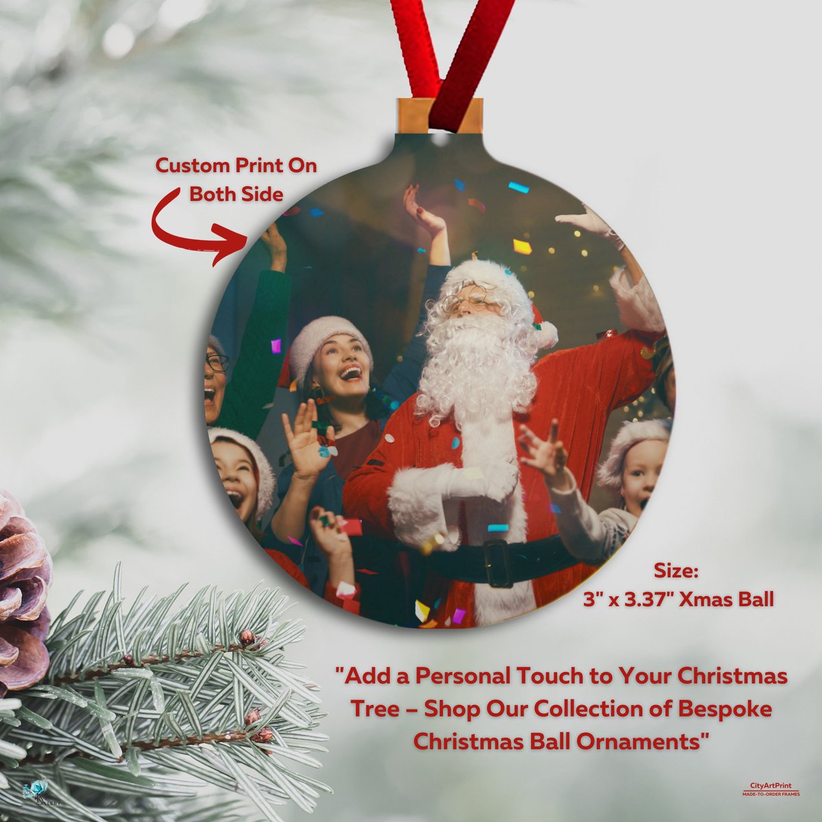 Add a Personal Touch to Your Christmas Tree – Shop Our Collection of Bespoke Christmas Ball Ornaments. #ChristmasDecor #PersonalizedOrnaments #BespokeChristmas #TreeOrnaments #Holiday #CustomizedDecorations #DeckTheHalls #FestiveHome #UniqueChristmas 

cityartprint.etsy.com/in-en/listing/…