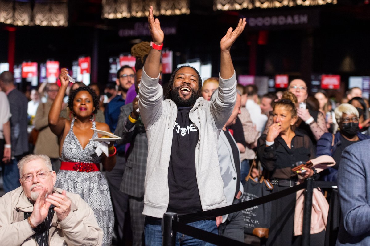 dcck's tweet photo. Don't miss out on the baddest night of doing good! You can still grab tickets at https://t.co/KN22aj5RA3! All proceeds from Capital Food Fight go to DC Central Kitchen’s ongoing work to fight poverty and hunger. We will see you NOV. 9th at @TheAnthemDC! #capfoodfight23 https://t.co/jzPJfUIi4H