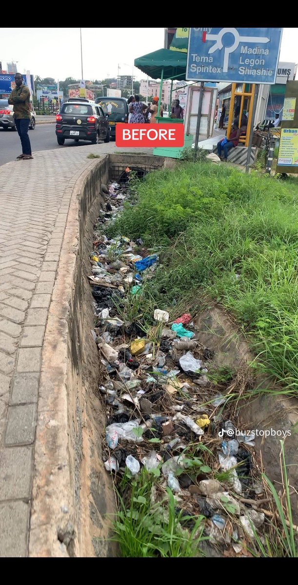 anything_USA's tweet photo. Meet the "BuzStopBoiz," a group of young Ghanaian men on a mission to transform Accra, one bus stop at a time. Their dedication to keeping these public spaces clean is inspiring and contributes to nation-building. They epitomize positive change, leaving a lasting mark on Accra.🇬🇭 https://t.co/I5hR0wrMIH