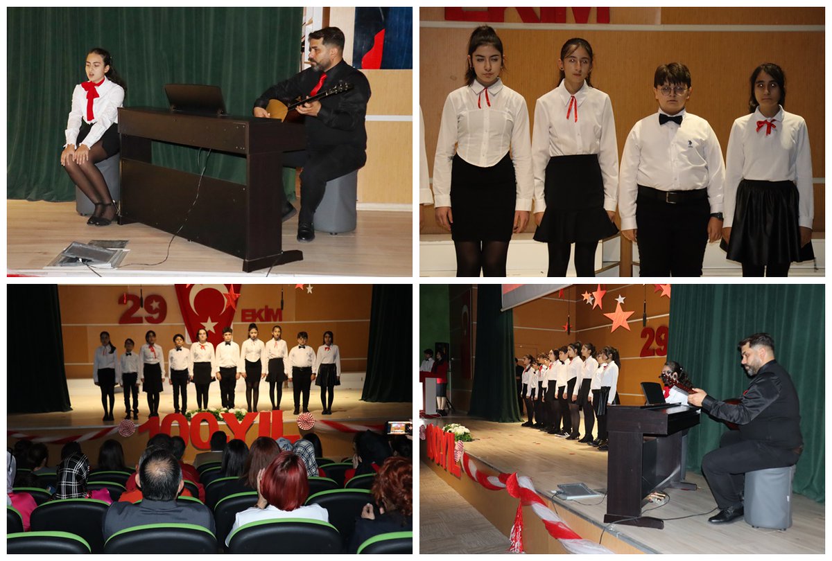 BkNevsehir's tweet photo. 29 Ekim Cumhuriyet Bayramı kutlamalarının coşkuyla gerçekleştiği Nevşehir Bahçeşehir Koleji Ortaokulu'nda hem Cumhuriyet'in 100'üncü yıl coşkusu ve heyecanı velilerimiz ile bir arada yaşandı.
#bahçeşehirkoleji
@halisuluer https://t.co/P5ie0miEp0