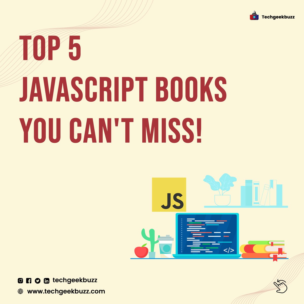 techgeekbuzz's tweet image. 🚀 Elevate Your Coding Skills with These Top JavaScript Books! 📚
#javascript #javascriptbooks #bestbooks #javascriptdevelopers #technology #TechNews #techtips