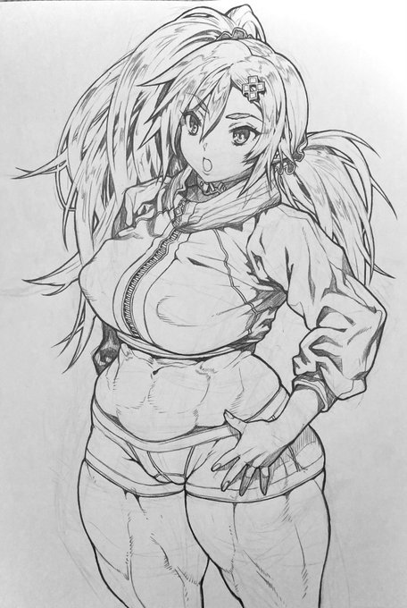 同キャラ立ち絵 AとB 