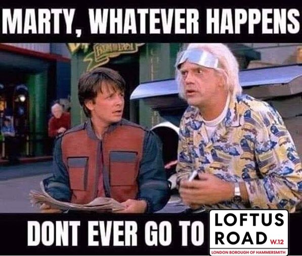 #QPR 
Let’s hope he turns our home form around!