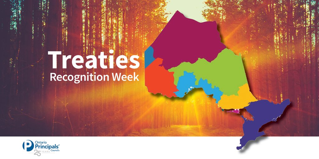 This week we celebrate #treatiesrecognitionweek, recognizing the importance of treaties, helping Ontarians learn more about treaty rights &amp; increasing awareness of the treaty relationships between Indigenous &amp; non-Indigenous communities in Ontario.