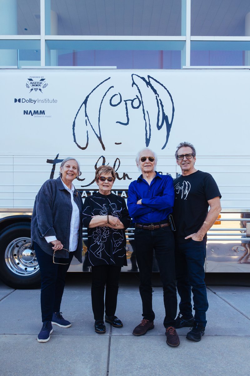 enjoyed time on the <a href="/lennonbus/">John Lennon Bus</a> during stop at  <a href="/UofSC/">University of South Carolina</a> yesterday. dinah &amp; her mrs. g's music foundation helps support #nammfoundation gennext  resources program for college students.