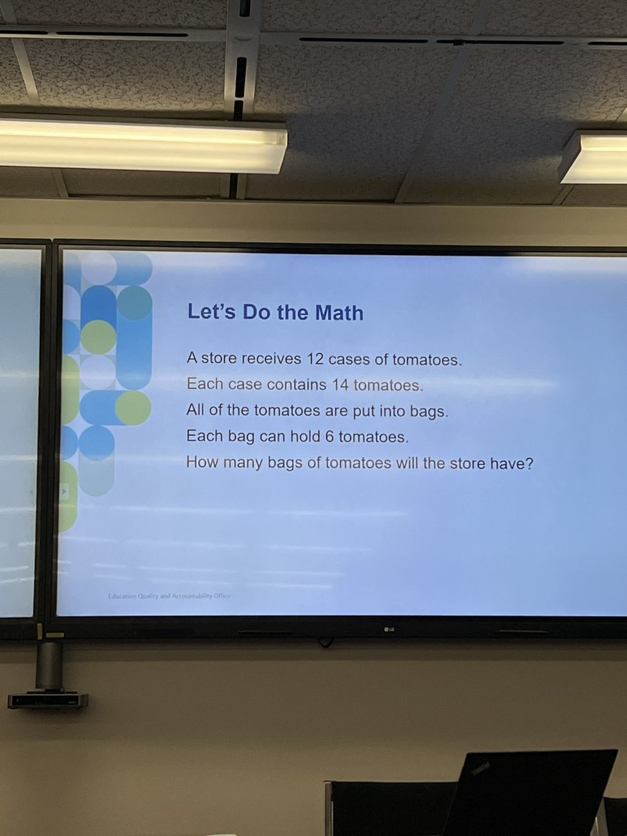 raspberryberet3's tweet image. Engaging in @eqao Qs - what are different strategies to answer the question? #engagemath #mathchat #msmathchat