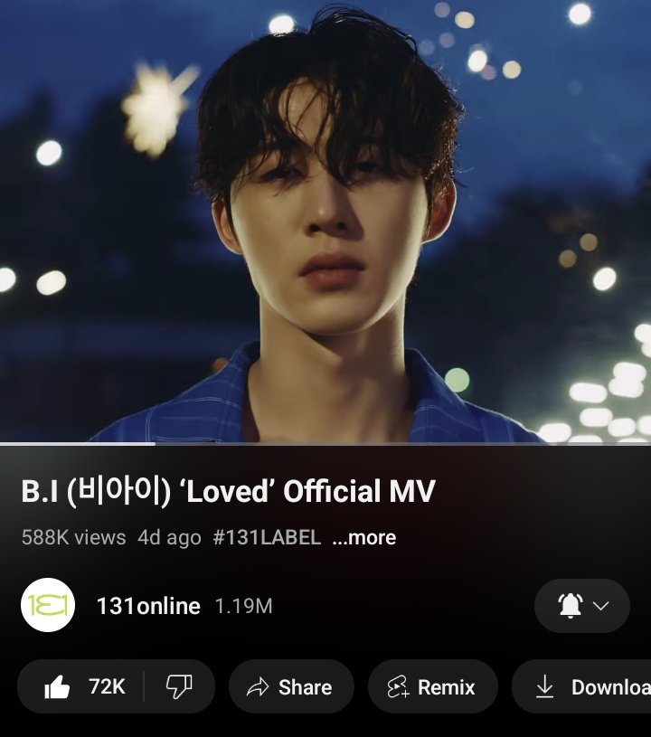 hanbinyoutube's tweet image. B.I (비아이) 'Loved' Official MV

Let's reach 600K faster IDs 🦾
Stream the MV and don't forget to leave comment
🔗 youtu.be/DDsuDUu0uv0

Playlist: youtube.com/playlist?list=…

#BI_LOVED #HANBIN #비아이
@shxx131bi131 @BI_131official