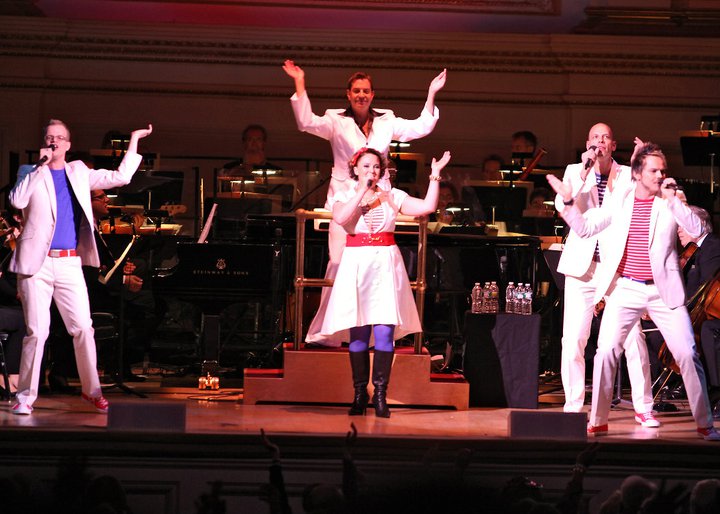 Happy Halloween from all of us at The New York Pops including our (sometimes) disco superstar, Steven Reineke! Photo by Richard Termine