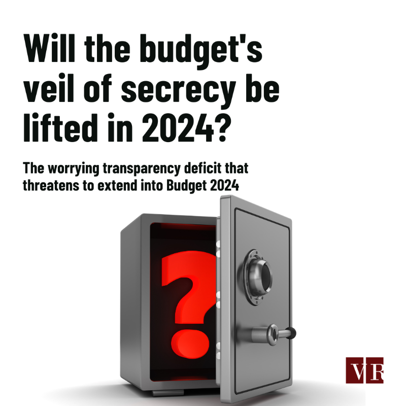VeriteResearch's tweet photo. The lack of transparency on the implementation progress of proposals in budget speeches has increased sharply in 2022 and 2023, according to a systematic evaluation conducted by Verité Research.