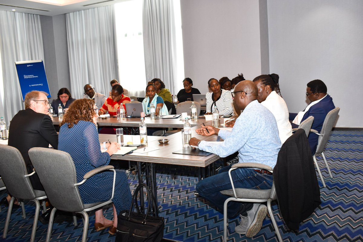 IEBCKenya's tweet photo. The Commission today attended the Project Steering Committee Meeting in Nairobi, which was convened by United Nations Development Programme (UNDP), to apprise on the progress of the “Deepening Democracy” Project in Kenya. 
The Deputy Commission Secretary (DCS) for Support Services, Obadiah Keitany represented the Commission Secretary/CEO, Marjan H. Marjan and co-chaired the meeting that was supported by various development partners.
The meeting  focused on the 2023/24 work plans under the “Deepening Democracy” Project and whose objective is to consolidate democratic dividends for sustainable transformation in Kenya.
Mr. Keitany reported to the meeting on some of the milestones achieved by the Commission in the legal reform agenda amidst challenges that include absence of @IEBCKenya Chairman and Commissioners. 
Mr. Keitany informed the Project Steering Committee that the Commission has made tremendous achievements in the targeted programmes as captured in the @IEBCKenya work plan and with support from development partners, the Commission should achieve better results from the planned programmes.