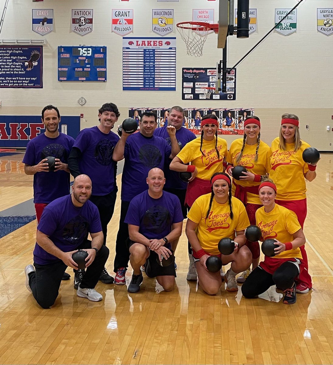 Nothing Average about these Joe’s. Lakes PE staff showing off there Halloween spirit!