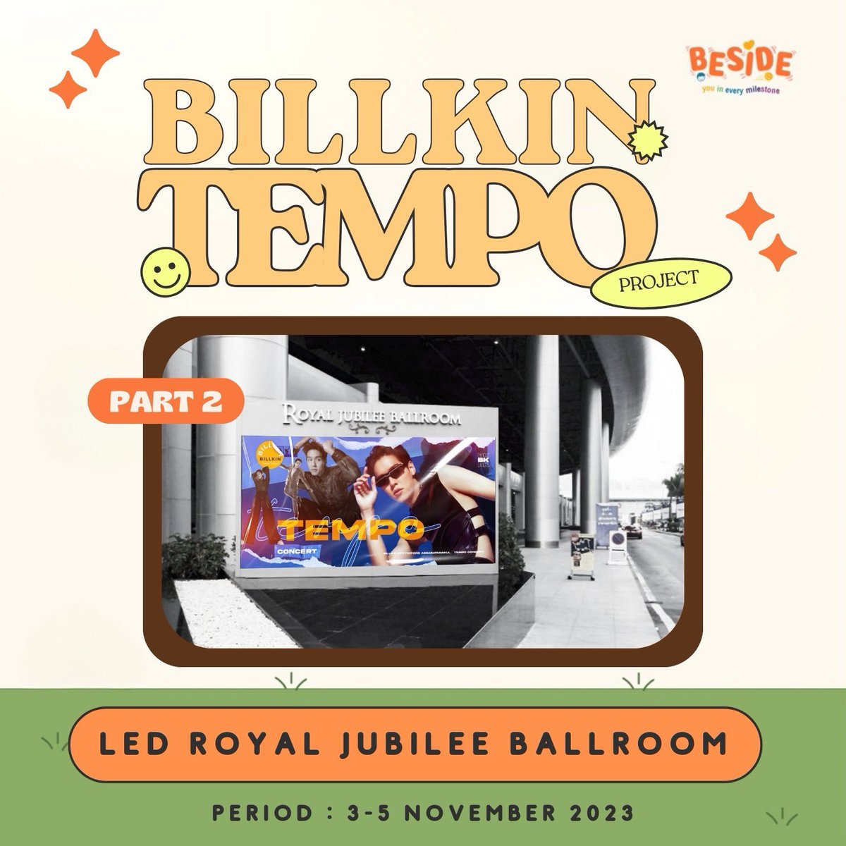 amxcyn's tweet photo. ไปตามเก็บกันทู้กคน✨🥹💗 #ProjectForBillkin24th
#BillkinTempoConcert https://t.co/UtUQXKaucS