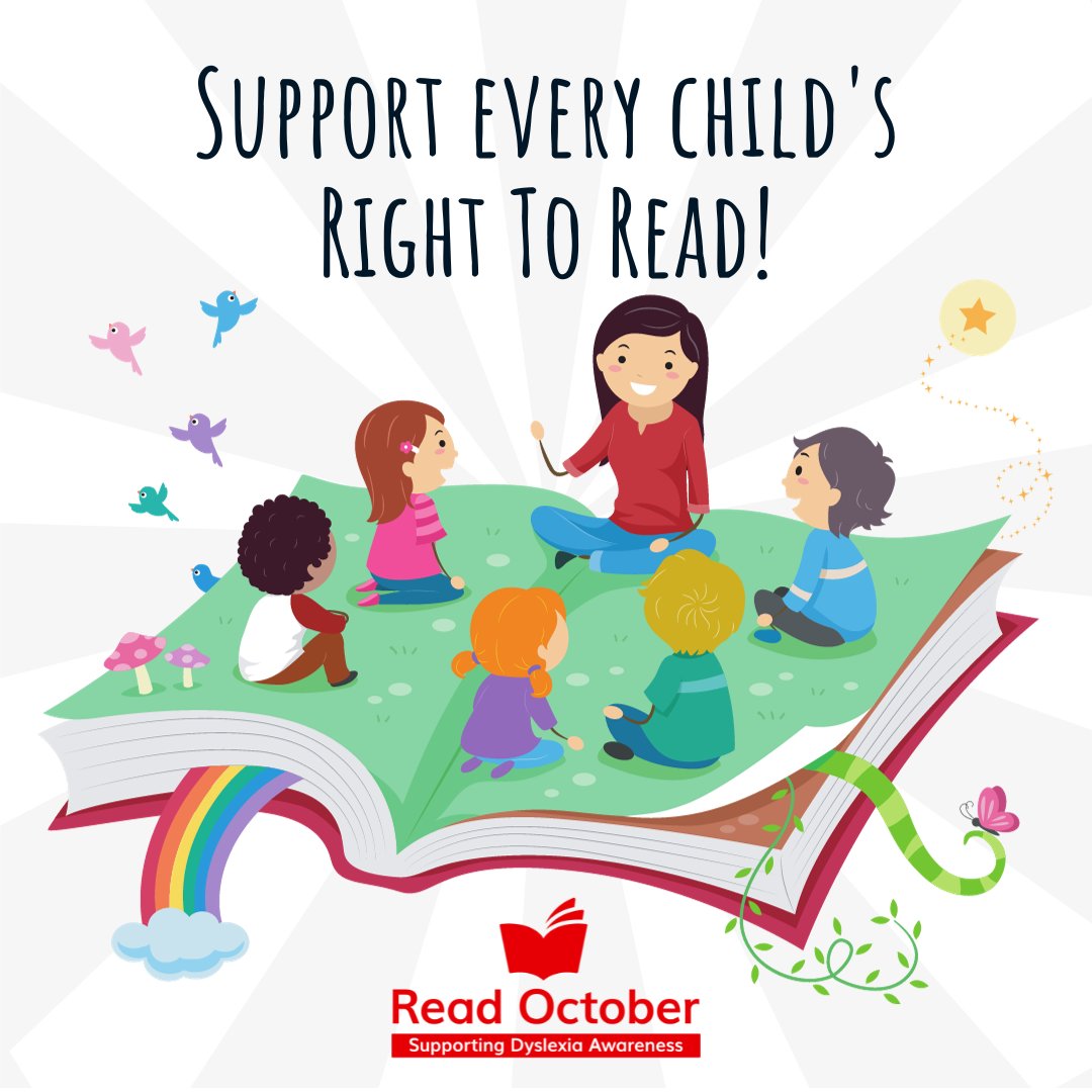 📚✨ Don't miss your chance to make a difference! It's the final day of #ReadOctober and the last day of #DyslexiaAwarenessMonth. Join us in supporting every child's right to read by donating today! 

readoctober.com/donate/