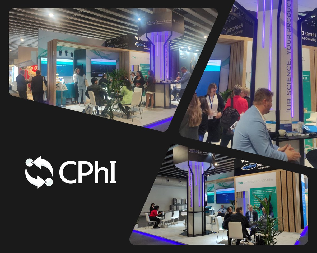 VioBiosynth's tweet image. 🤝 VIO Chemicals team enjoyed three  incredible days at CPhI in Barcelona, full inspiring  discussions with both new and existing partners. We&apos;d like to thank  everyone who visited our stand, and we look forward to reconnecting with  you at CPhI 2024 in Milan!

#CPhI2023 #VIO
