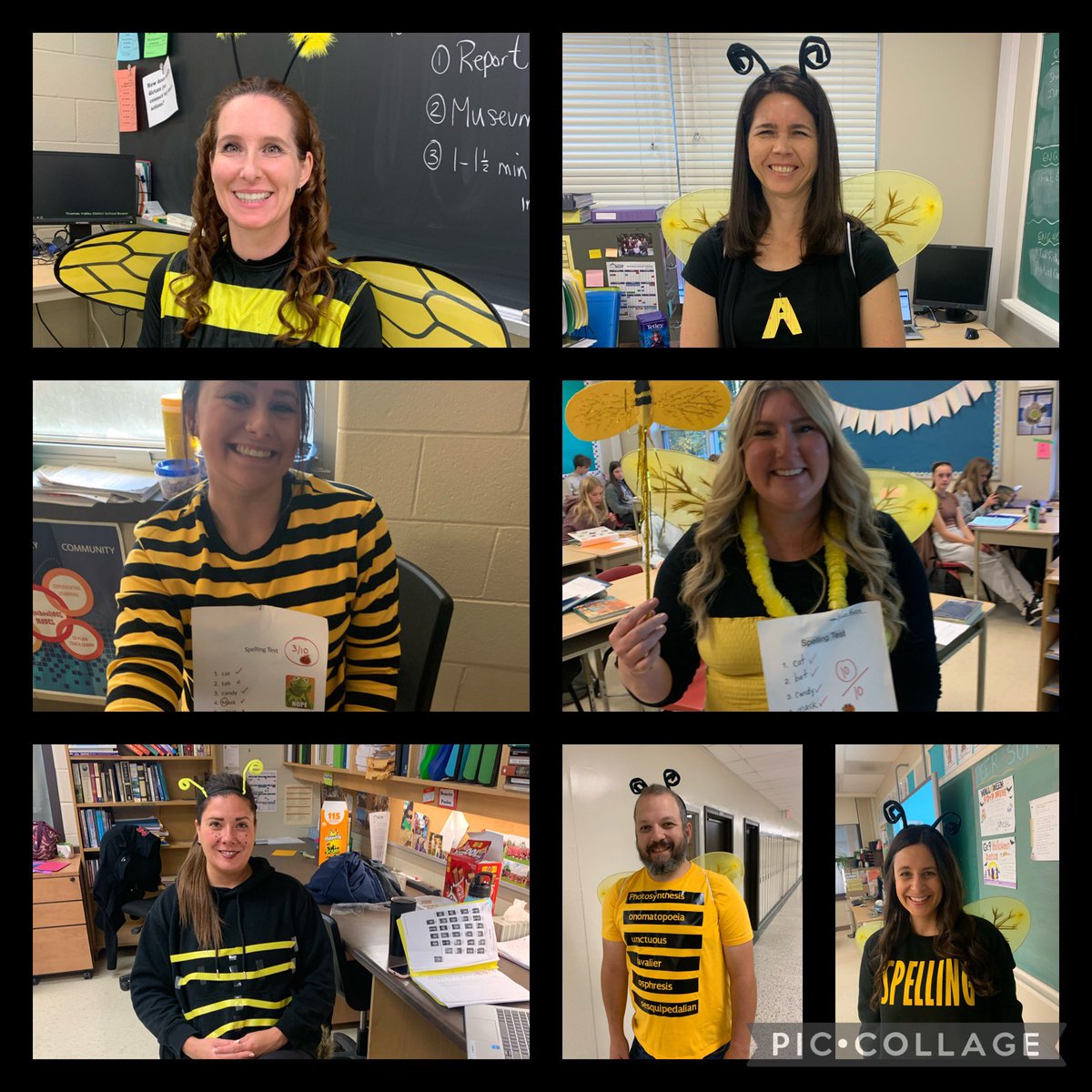 Happy Halloween! 🎃 Our Spelling Bees supporting vocabulary-building skills today and every day. 🐝