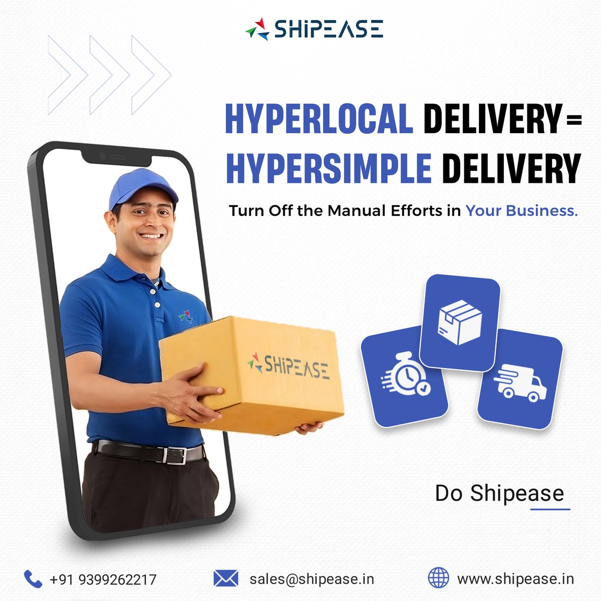Shipease_IN's tweet image. Were you looking for an automated panel? It came out to be HyperLocal marketspace at Shipease. 

#HyperlocalDelivery #ShipeaseShipping #ConvenientService #EfficientShipping #EasyDeliveries #UltimateSolution #FastandEfficient #SimplifyYourShipments