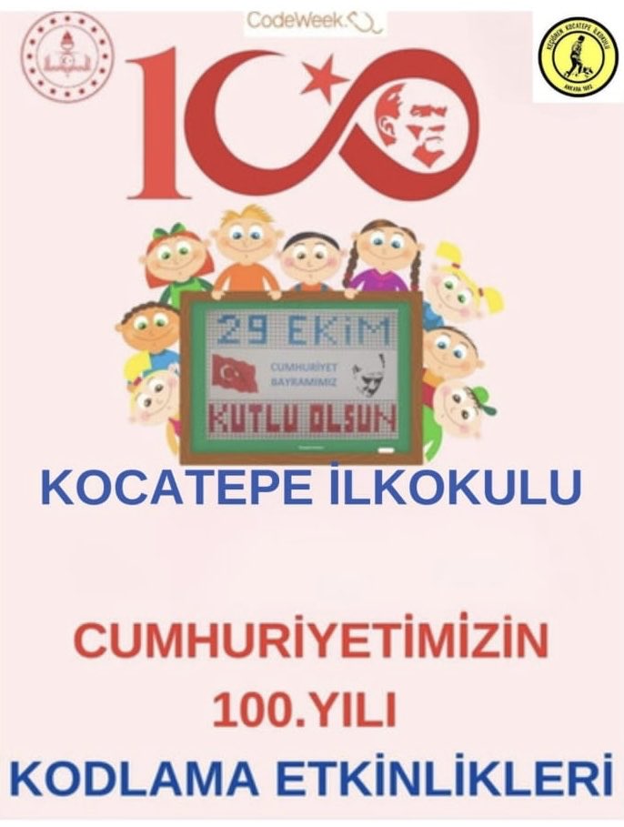 2/F sınıfı öğrencilerimiz, Codeweek etkinliklerine katıldı.👏👏👏🧿
Cumhuriyetimizin 100.yılı kapsamında  bilgisayarsiz kodlama etkinliğini gerçekleştiren Sn.Uzm.Öğrt.Filiz AY ve öğrencilerimizi kutluyoruz.⁦@MemAnkara⁩ ⁦@kocakysr⁩ ⁦@KeciorenMEM⁩