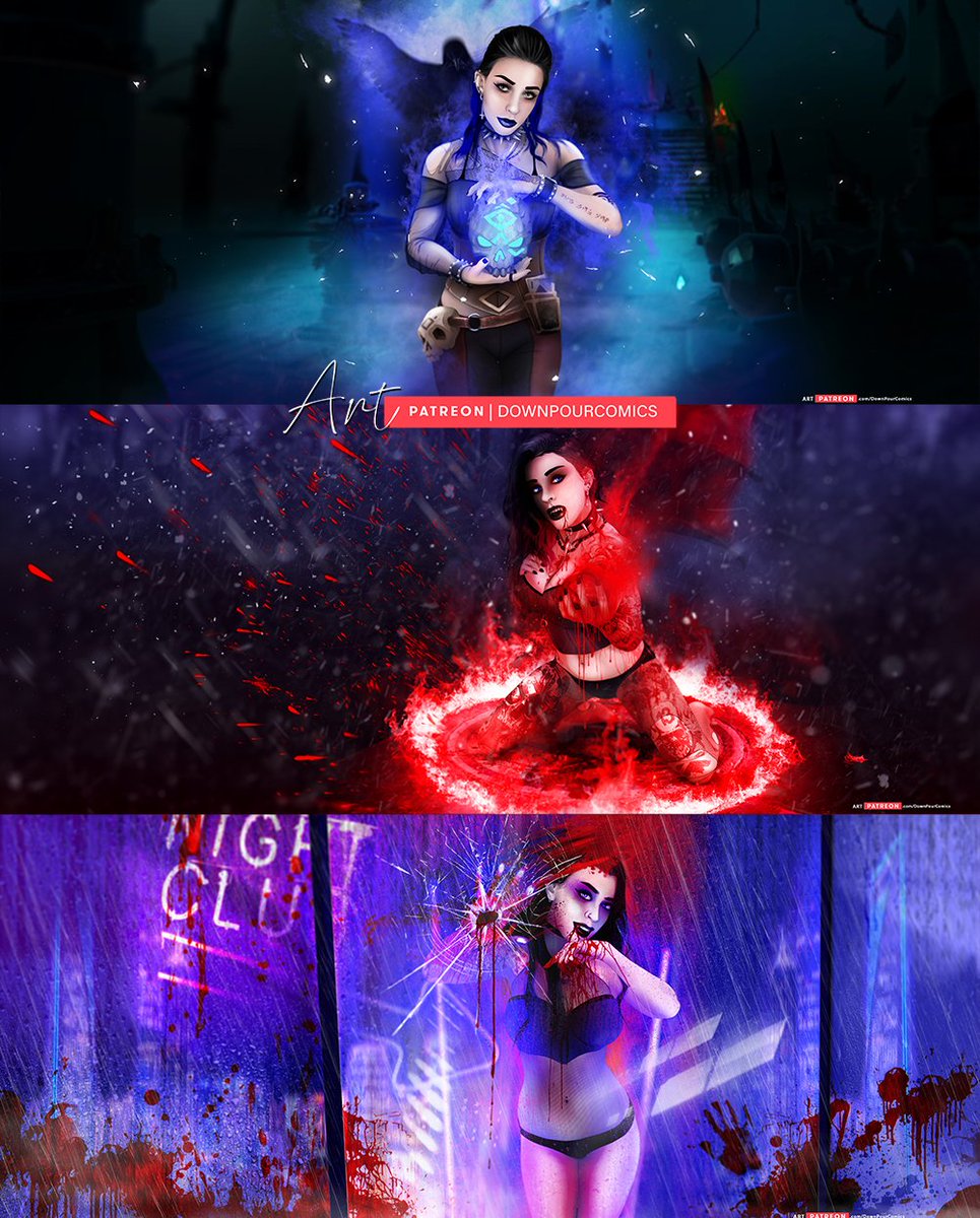 HAPPY HALLOWEEN! 🎃
For the occasion Wallpapers on my Patreon! 4K + Ultrawide, some NSFW options.
Original Characters + FanArt, Resident Evil, Bloodrayne.
#Halloween2023