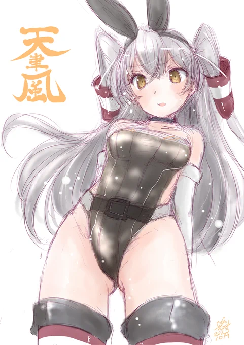 #今月描いたイラストを晒そう あと昨日の川内。 