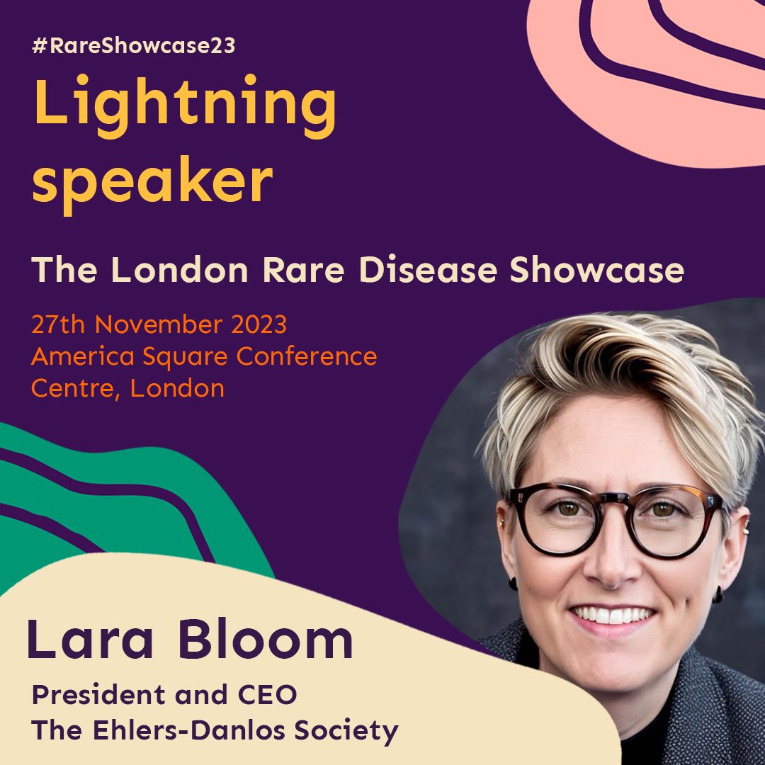 Professor Lara Bloom (@larabloom) on Twitter photo So looking forward to speaking at the <a href="/RareBeacon/">Beacon for Rare Diseases</a> #RareShowcase23 next month! <a href="/TheEDSociety/">The Ehlers-Danlos Society</a> So looking forward to speaking at the <a href="/RareBeacon/">Beacon for Rare Diseases</a> #RareShowcase23 next month! <a href="/TheEDSociety/">The Ehlers-Danlos Society</a>