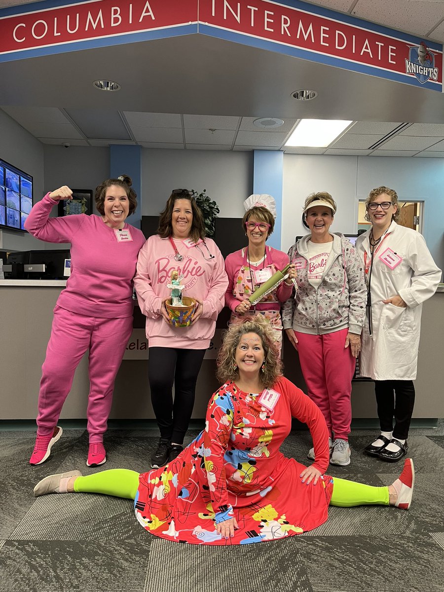 Happy Halloween 🎃 👻 
💕 <a href="/CISKnights/">CIS Knight Nation</a> Office Barbies 💕
#BeNiceOutThere